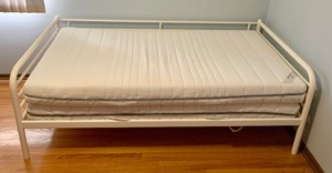 White Ikea Twin Bed Frame