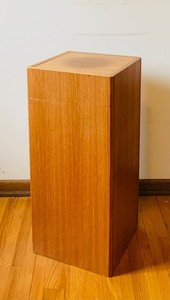 Vintage Teakwood Danish  Pedestal