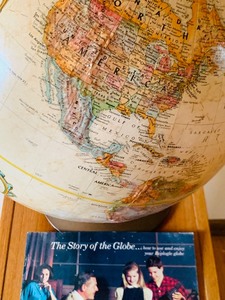 Vintage Table Top Globe