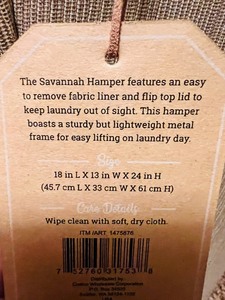 lot 120 image: Laundry Hampers