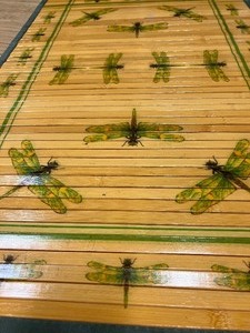 lot 93 image: Cute Dragonfly Themed Decorative Rug