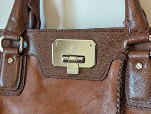lot 82A image: Cole Haan Brown Leather Tote
