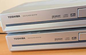 lot 136 image: Pair of Toshiba DVD Players