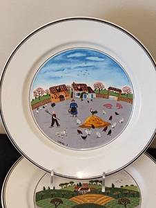 lot 84 image: Villeroy and Boch Design Naif Dishes