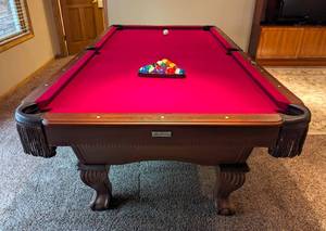 lot 8 image: Mike Massey 8ft Billiard Table