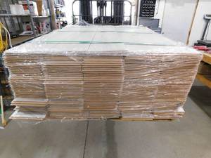 Gray 10 mm Water Resistant Laminate Wood Flooring (615 sqft)