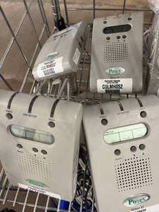 lot 32 image: Lot of Posey Sitter II Wireless Nurse Call Patient Monitoring Systems With Accessories - Good Working Condition