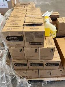 lot 39 image: WOW MSRP $15,000  50 Cases (2 each per case) NEW Ecolab 6100792 44 fl oz. Peroxide Multi-Surface Cleaner and Disinfectant&nbsp