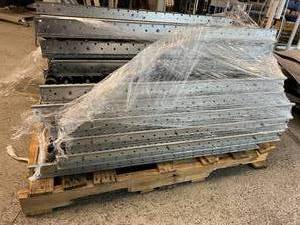 lot 94 image: Pallet Of Table Top Package Flow Rack Gravity Roller Conveyors - Great Condition