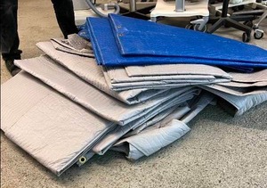 lot 95 image: WOW Lot of 11 W.E Palmer Co. P1210020 Elevator Pads - Various Sizes - In Excellent Condition