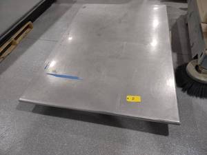 lot 5 image: Stainless Steel Table Top, 84x56...