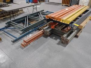 lot 13 image: Assorted Pallet Racking in (2) Pile...
