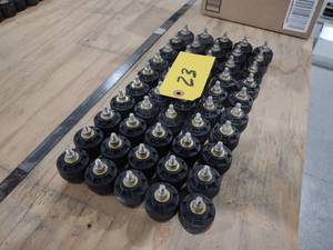 lot 23 image: (50) Flat Tech Adjustable Table Fee...