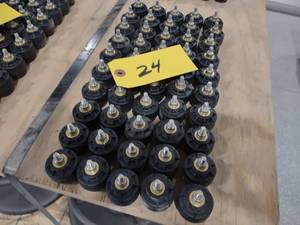 lot 24 image: (50) Flat Tech Adjustable Table Fee...