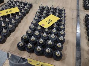 lot 25 image: (50) Flat Tech Adjustable Table Fee...