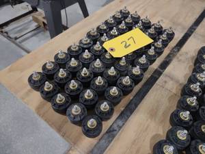 lot 27 image: (50) Flat Tech Adjustable Table Fee...