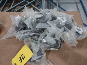 lot 32 image: (12) 3 Swivel Casters...