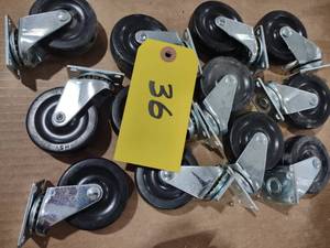lot 36 image: (12) 2 12 Swivel Casters...