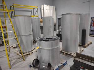 lot 44 image: Assorted Ductwork on (9) Skids, 10...