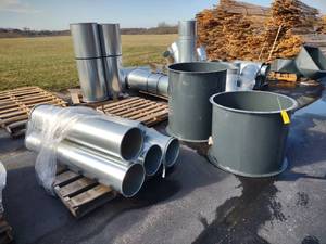 lot 45 image: Assorted Ductwork (Outside)...