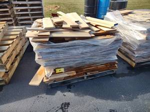 lot 68 image: Pallet of Assorted Hardwood Drops...