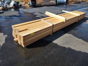 lot 63 image: Approx. (56) Pieces 44 Rough Sawn ...