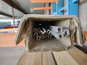 lot 74 image: Approx. (32) 16 Aluminum Channel...