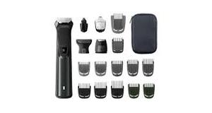 lot 19 image: Philips Norelco Multigroom - Titanium blades, All-in-one Trimmer