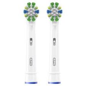 lot 23 image: Lot of 9 Oral B FlossAction & 9 CrossAction Replacement Brush Heads-Loose-Individually Package