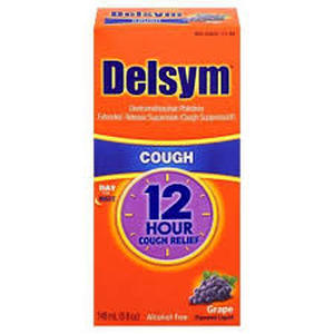 lot 79 image: Delsym Cough Relief Liquid - Grape - 5 fl oz