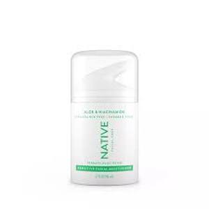 lot 84 image: Native Aloe & Niacinamide Facial Moisturizer for Sensitive Skin - Unscented - 1.7oz