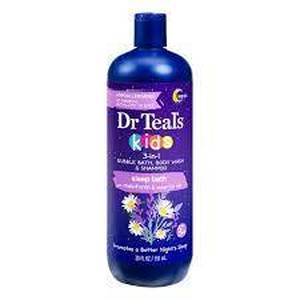 lot 86 image: Lot of 3 Dr Teals Kids 3-in-1 Sleep Bath with Melatonin & Essential Oils - Lavender - 20 fl oz