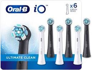 lot 89 image: Oral-B iO Ultimate Clean Replacement Brush Heads, 6-Count