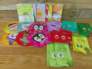 lot 116 image: Mixed Lot of 30 Disposable Mud Masks