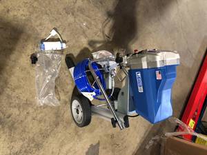 Graco Magnum ProX17 Cart Airless 3000 PSI Paint Sprayer   Customer Returns See Pictures