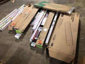Pallet of Hardware and Lighting Various Models and Conditions Customer Returns See Pictures