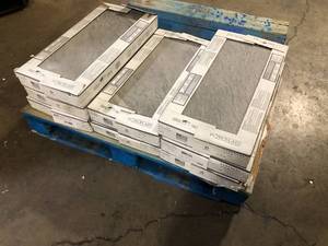 Pallet of Corso Italia Alpe Graphite 12 in. x 24 in. Quartzite Stone Look Porcelain Floor and Wall Tile (15.50 sq. ft.Case) Customer Returns See Pictures