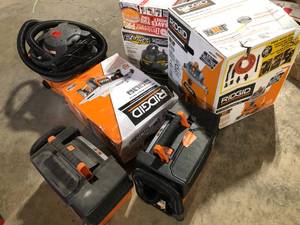 Lot of Assorted Power Tools and Hardware Various Models and Conditions Customer Returns See Pictures
