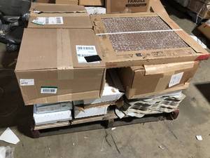 Pallet of Mixed Assorted Flooring Various Models and Conditions Customer Returns See Pictures