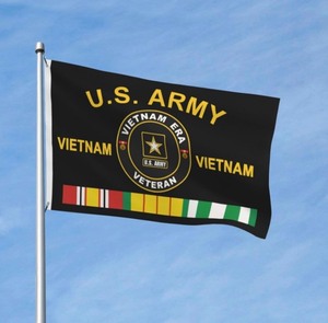 Vietnam Veteran Flag US Army