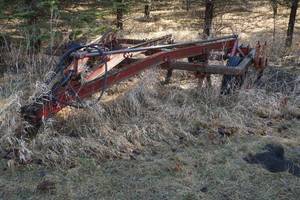 lot 19 image: 12ft Massey Harris Chisel Plow