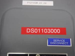 lot 13 image: Square D DS01103000  Catalog No. HU361 Heavy Duty Safety Switch