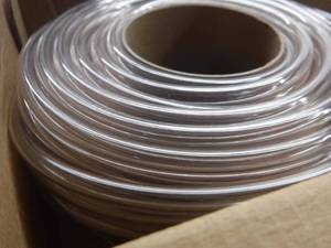 lot 18 image: Assorted Clear Vinyl Tubing  Approximately 5 Boxes 