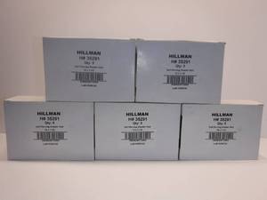 lot 21 image: Hillman H# 35291 Self Piercing Sheeter Red 10 x 1-12  M4.8 x 38.1  5 Boxes 