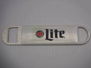 lot 38 image: Miller Lite Rubber Grip Beer Bottle Opener  Approximately 50 Pieces 