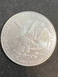 2024 AMERICAN SILVER EAGLE 1 TROY OZ .999 FINE SILVER