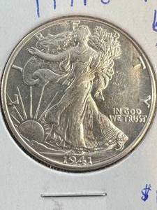 1941-S US WALKING LIBERTY HALF DOLLAR