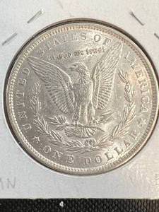 1890 US MORGAN SILVER DOLLAR
