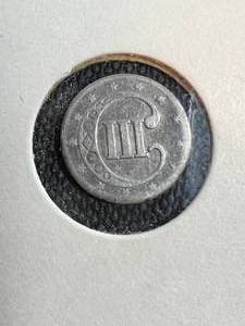 1853 US 3 CENT SILVER