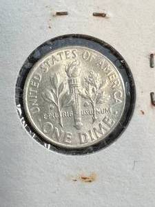 1964 US ROOSEVELT DIME UNC